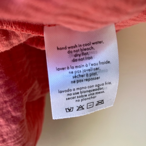 Onia Cotton Gauze Wrap Dress XL - Picture 11 of 11